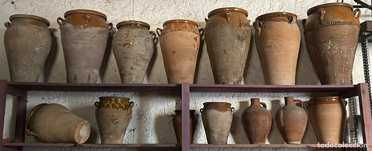 Antig&uuml;edades: TINAJAS U ORZAS DE BAILE. DE 40 A 80 CMS. - Foto 1