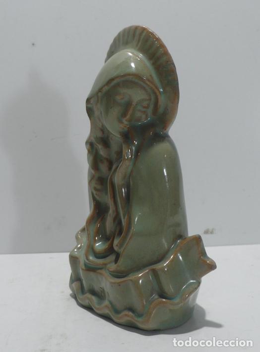 Antig&uuml;edades: CERAMICA DE VIRGEN ESMALTADA - Foto 2