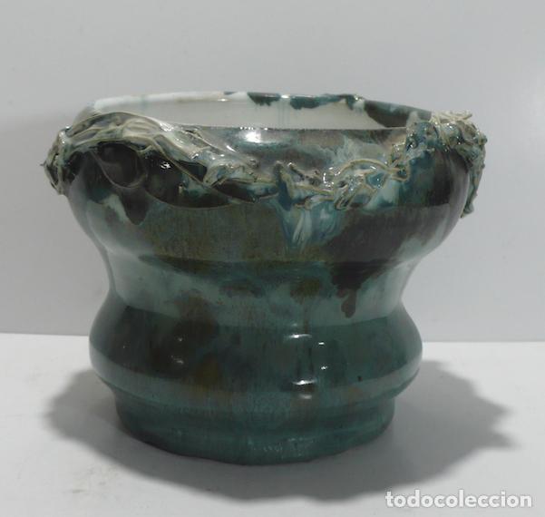 Antig&uuml;edades: CUENCO DE CERAMICA ESMALTADA - Foto 1