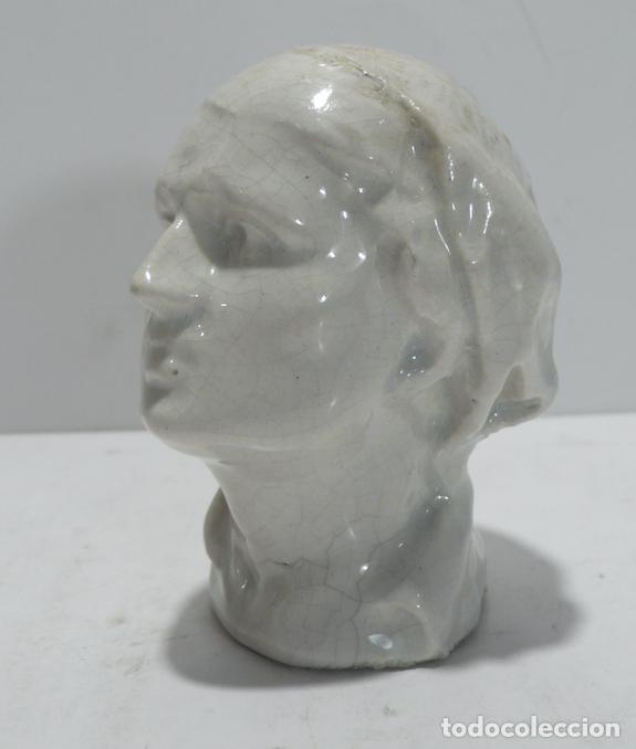 Antig&uuml;edades: PEQUE&Ntilde;A CABEZA EN PORCELANA - Foto 2