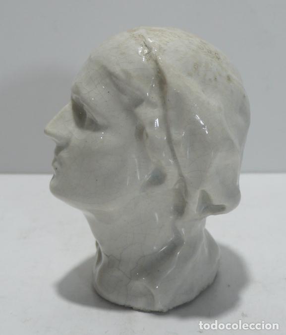 Antig&uuml;edades: PEQUE&Ntilde;A CABEZA EN PORCELANA - Foto 3