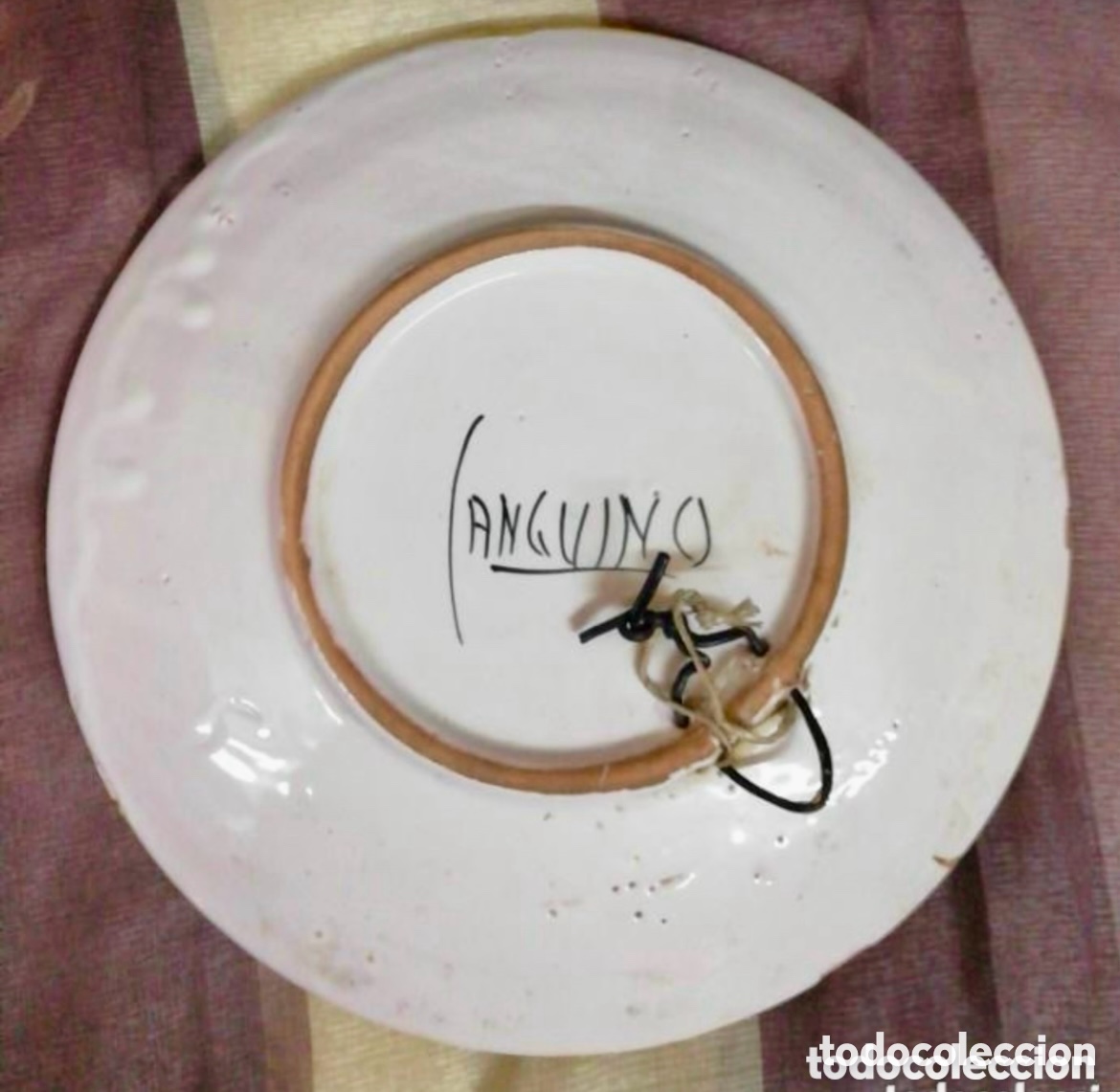 Antig&uuml;edades: PLATO CER&Aacute;MICA TALAVERA - Foto 4
