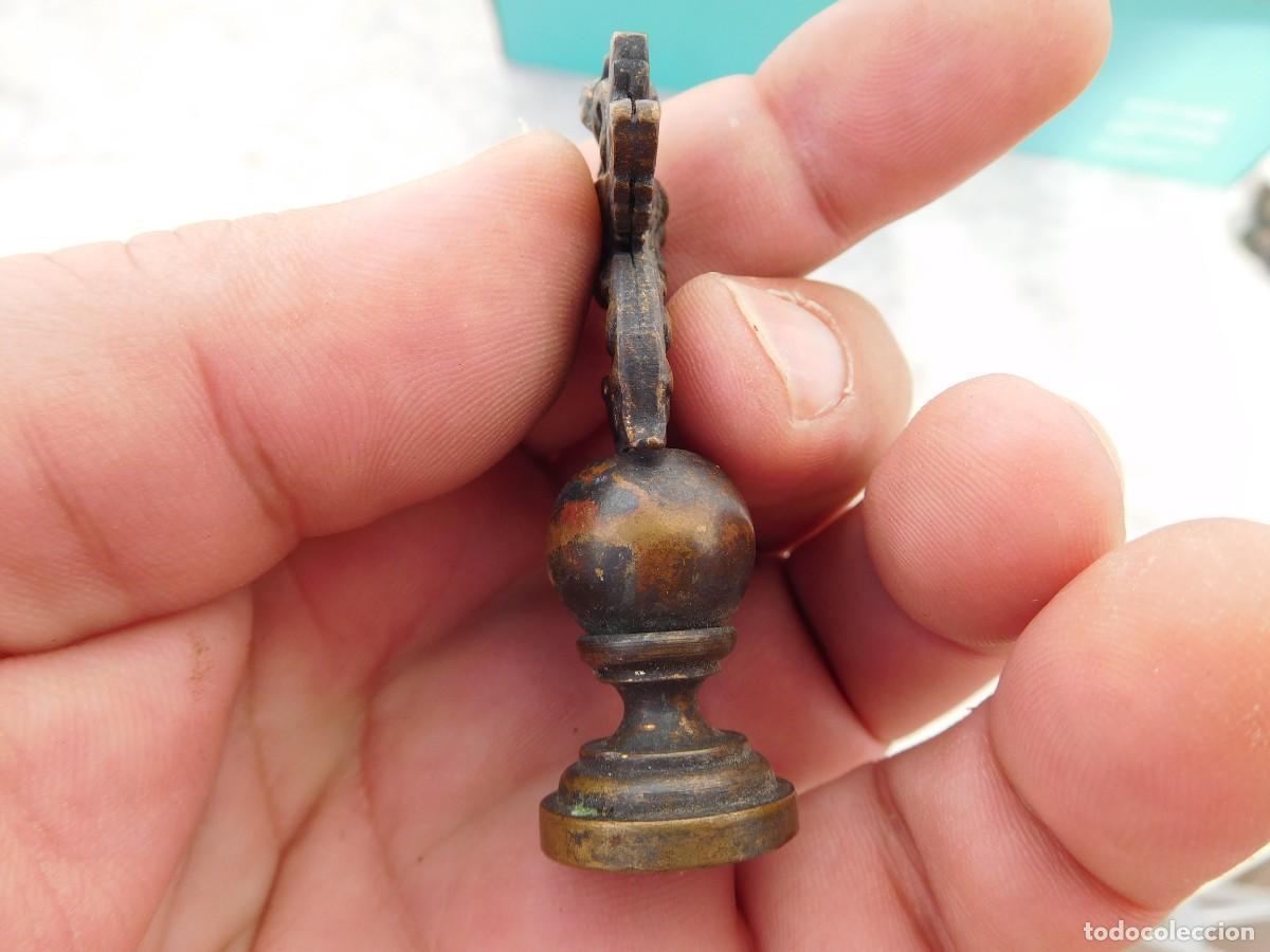 Antig&uuml;edades: Sello antiguo de bronce drag&oacute;n - Foto 6