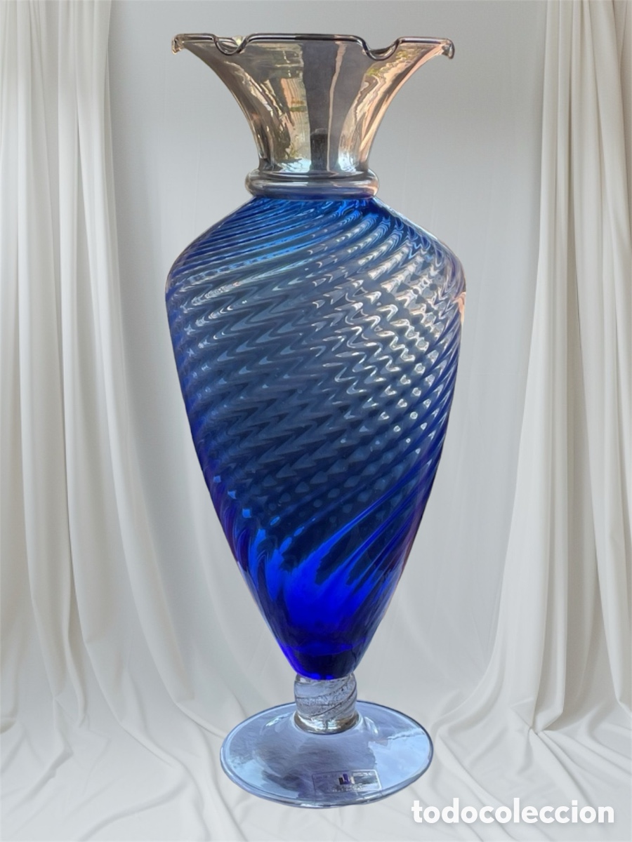 Antig&uuml;edades: Vaso cristalleria etruria - Foto 1