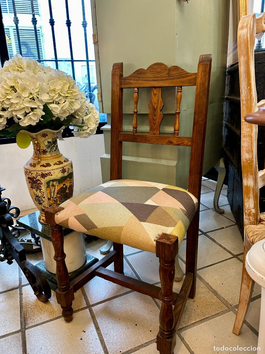 Antig&uuml;edades: LIQUIDACI&Oacute;N Silla de roble restaurada - Foto 1