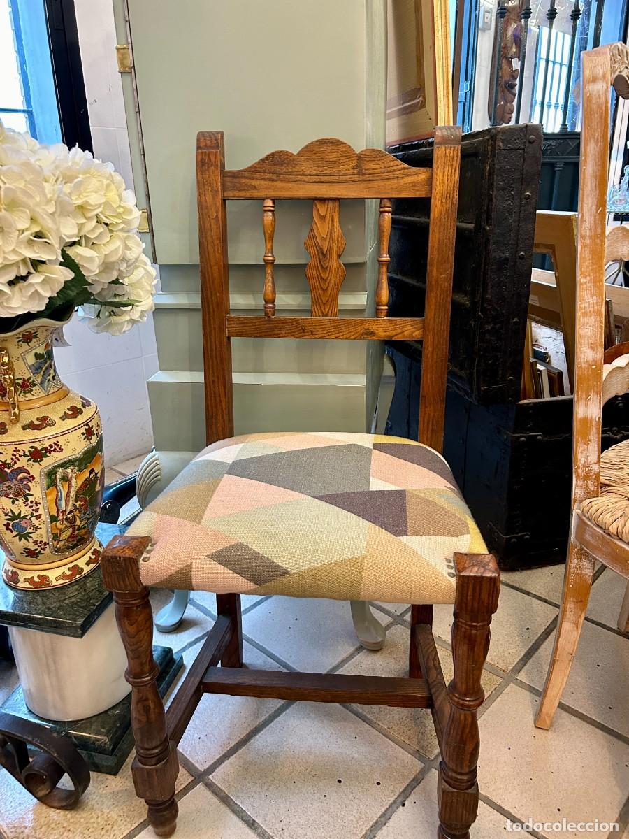 Antig&uuml;edades: LIQUIDACI&Oacute;N Silla de roble restaurada - Foto 2