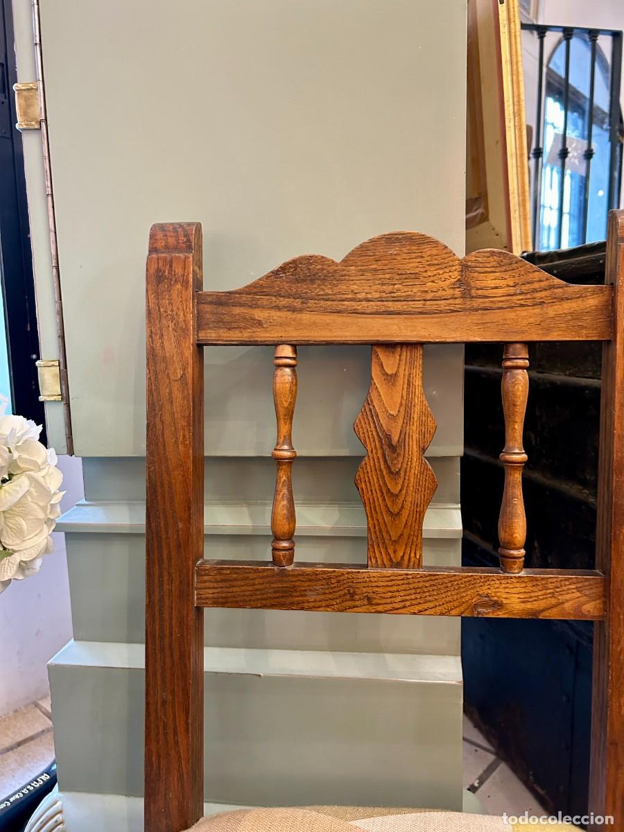 Antig&uuml;edades: LIQUIDACI&Oacute;N Silla de roble restaurada - Foto 3