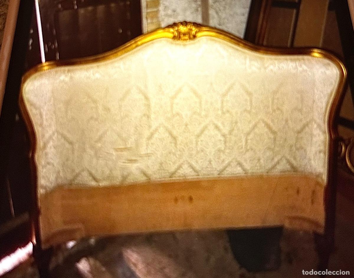 Antig&uuml;edades: Cama francesa, estilo Luis XVI. Completa, 150 cm. - Foto 1