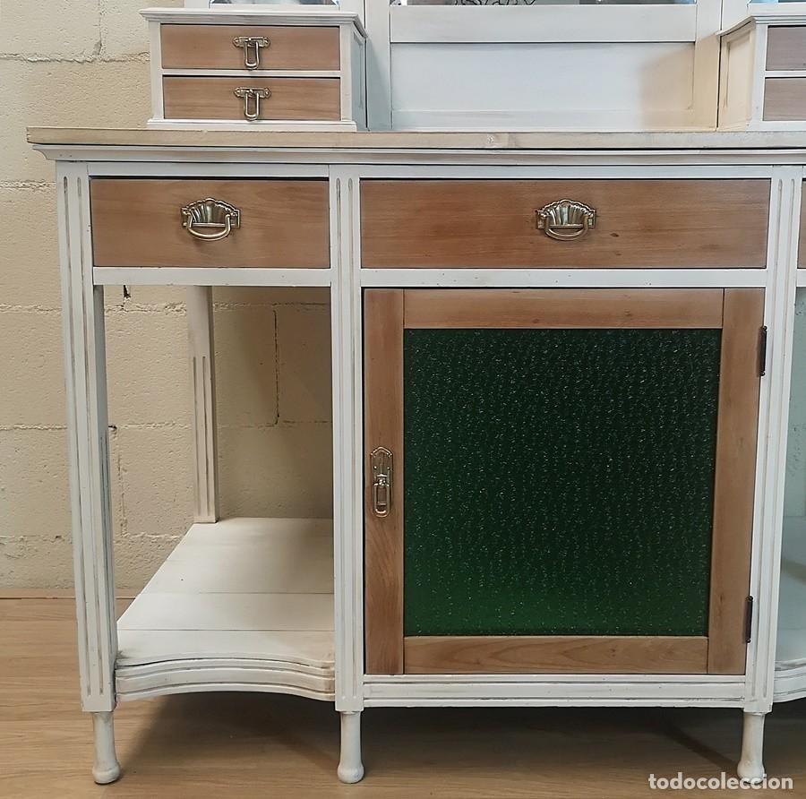 Antig&uuml;edades: Mueble Lavabo Modernista Restaurado - Foto 5