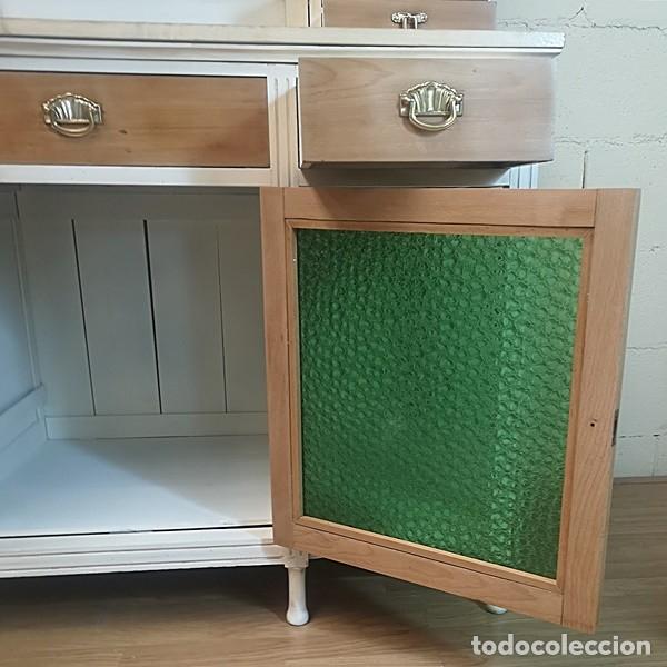 Antig&uuml;edades: Mueble Lavabo Modernista Restaurado - Foto 7