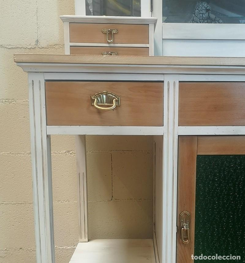 Antig&uuml;edades: Mueble Lavabo Modernista Restaurado - Foto 8