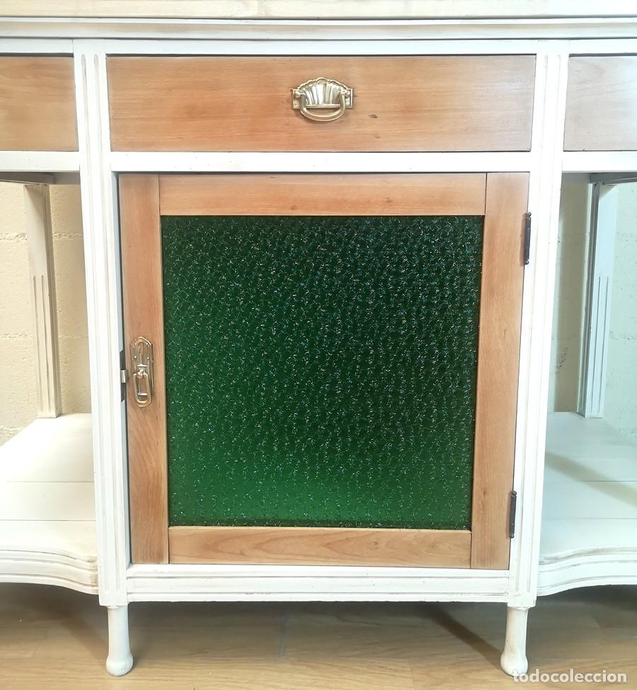 Antig&uuml;edades: Mueble Lavabo Modernista Restaurado - Foto 9