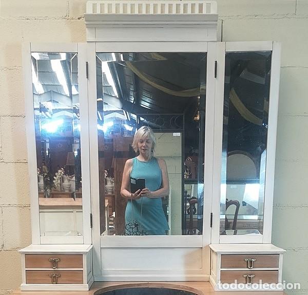 Antig&uuml;edades: Mueble Lavabo Modernista Restaurado - Foto 11