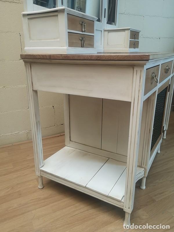 Antig&uuml;edades: Mueble Lavabo Modernista Restaurado - Foto 13
