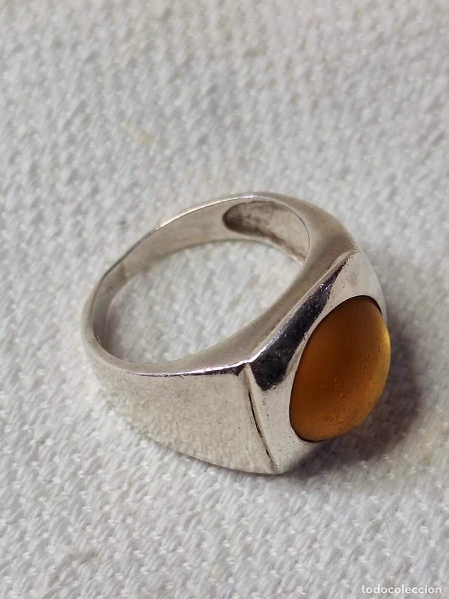 Antig&uuml;edades: Anillo art-deco en plata - Foto 1