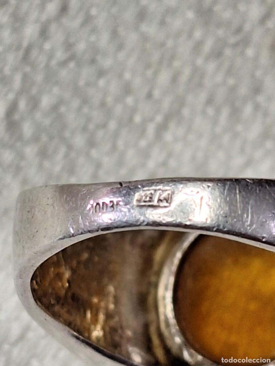 Antig&uuml;edades: Anillo art-deco en plata - Foto 4