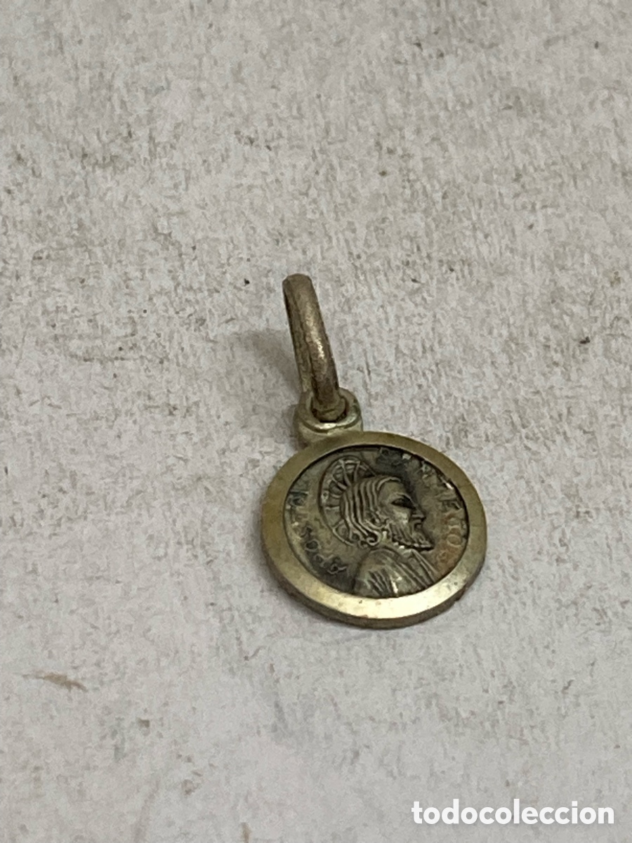 Antig&uuml;edades: Medalla de plata religiosa C248 - Foto 1