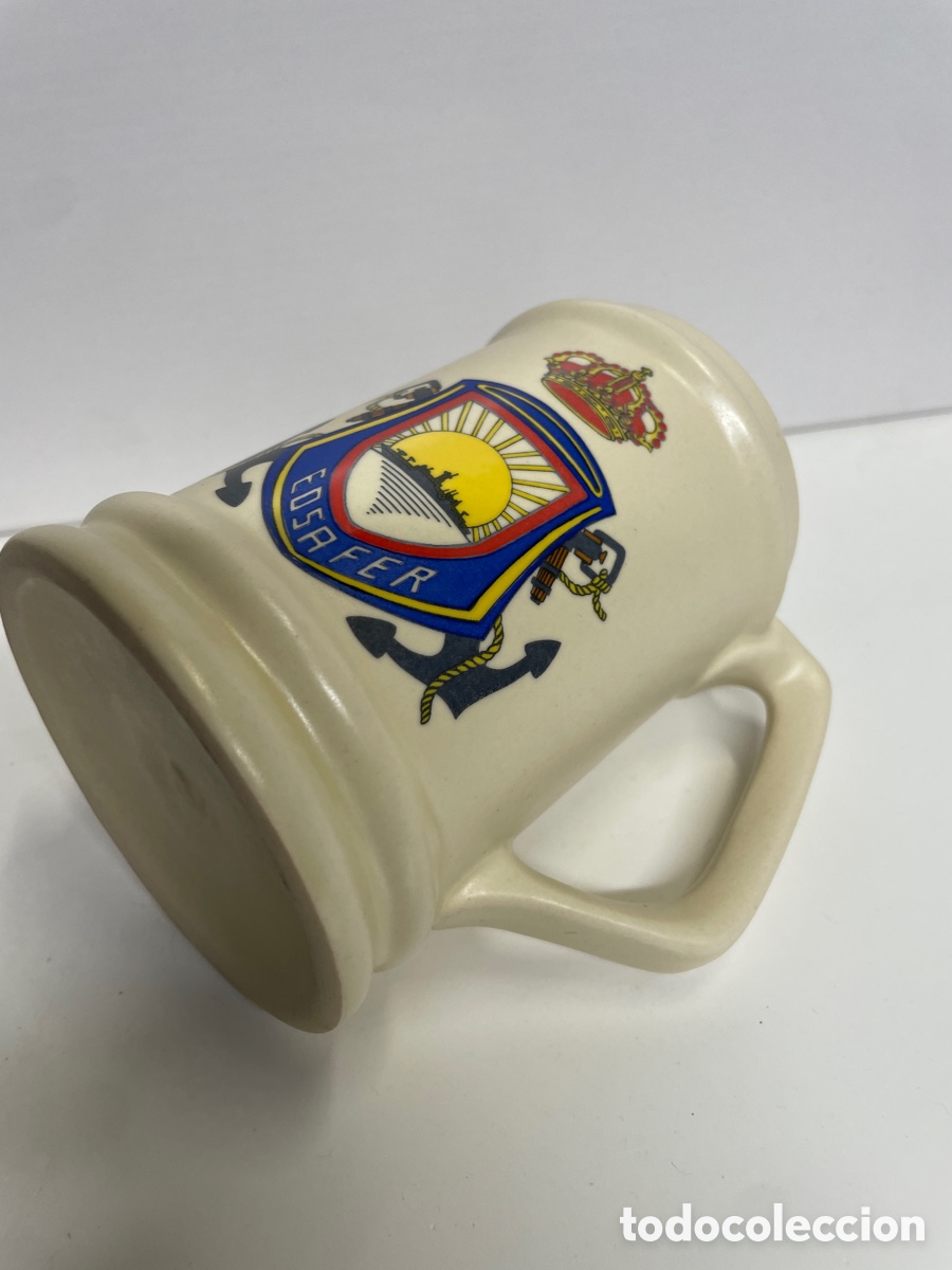 Antig&uuml;edades: JARRA DE CERAMICA MILITAR. EOSAFER. - Foto 2
