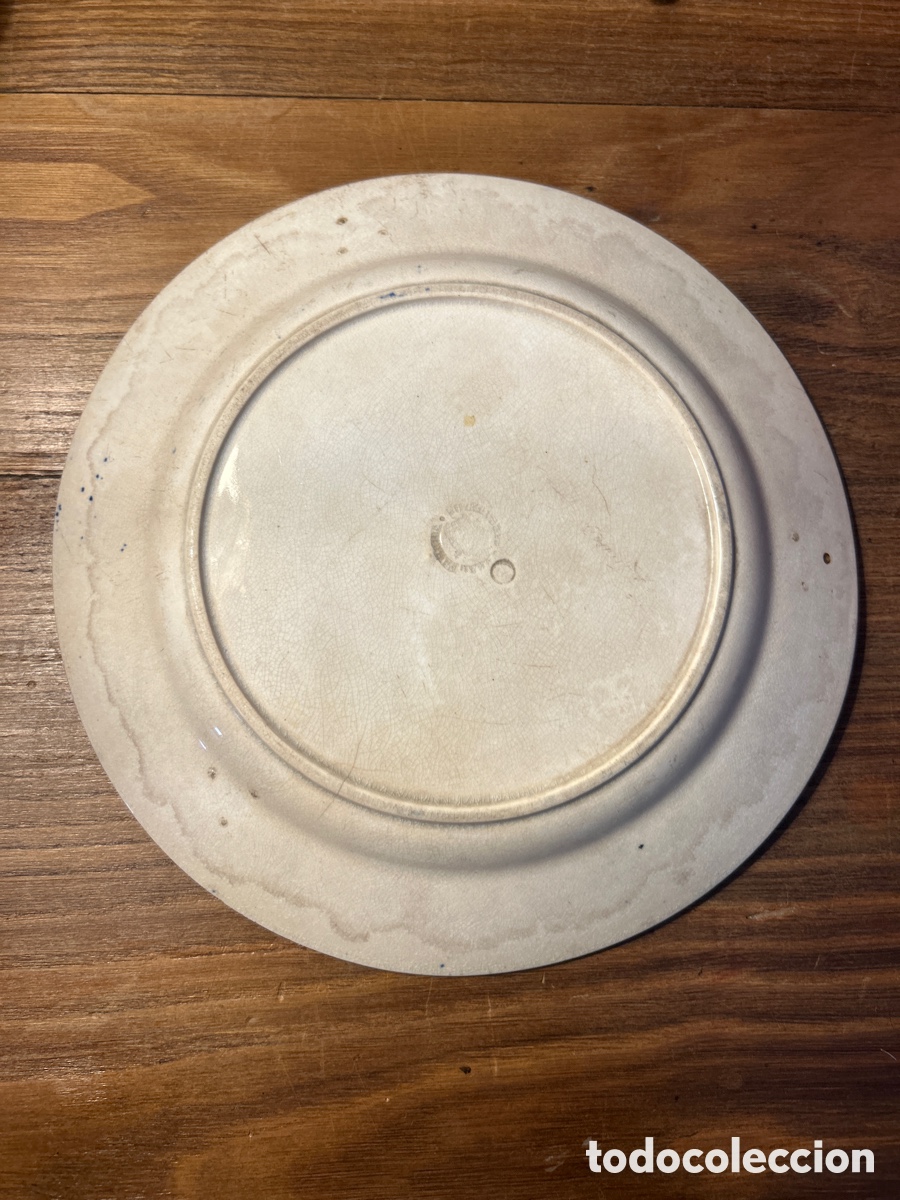 Antig&uuml;edades: Plato de sargadelos tercera &eacute;poca - Foto 2