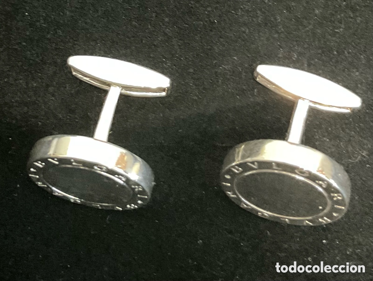 Antig&uuml;edades: Gemelos de plata Bulgari - Foto 11