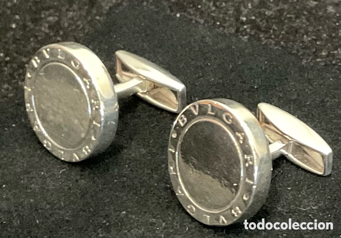 Antig&uuml;edades: Gemelos de plata Bulgari - Foto 12