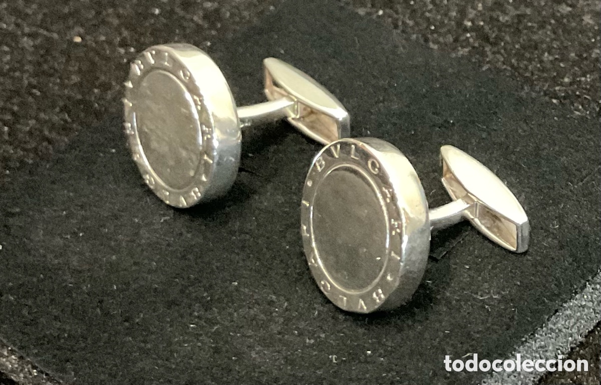 Antig&uuml;edades: Gemelos de plata Bulgari - Foto 13