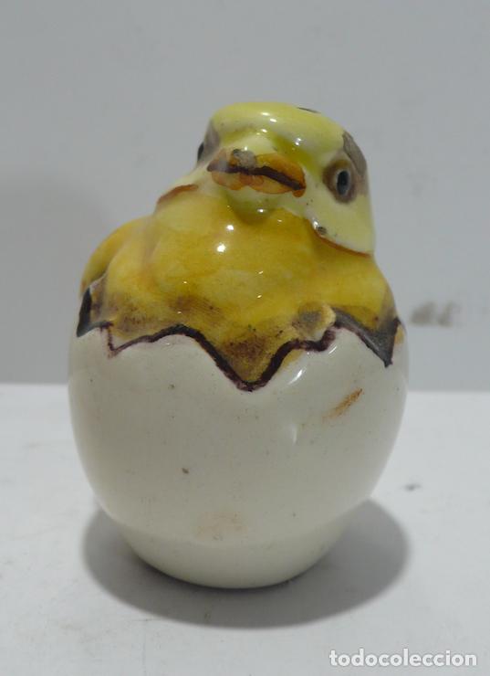 Antig&uuml;edades: PEQUE&Ntilde;O SALERO EN FORMA DE POLLO - Foto 1