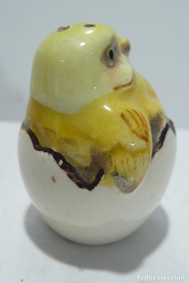 Antig&uuml;edades: PEQUE&Ntilde;O SALERO EN FORMA DE POLLO - Foto 3