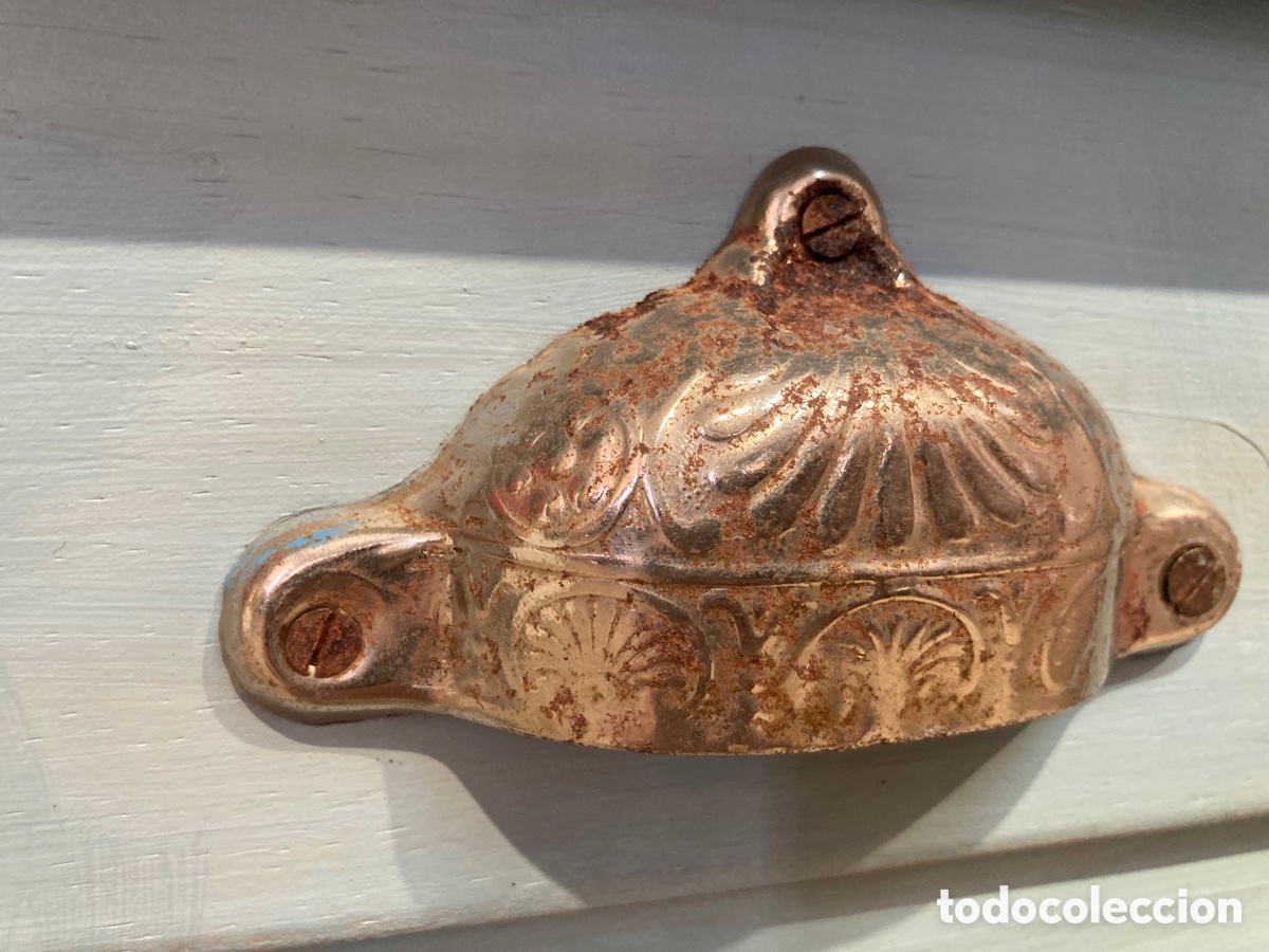 Antig&uuml;edades: Mesa cocina pintada a mano - Foto 13