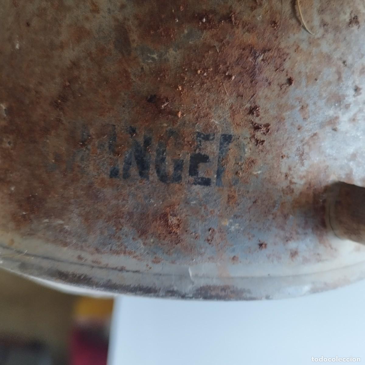 Antig&uuml;edades: REGADERA, HOJALATA / INGED / APROXIMADO 20 CM - Foto 4