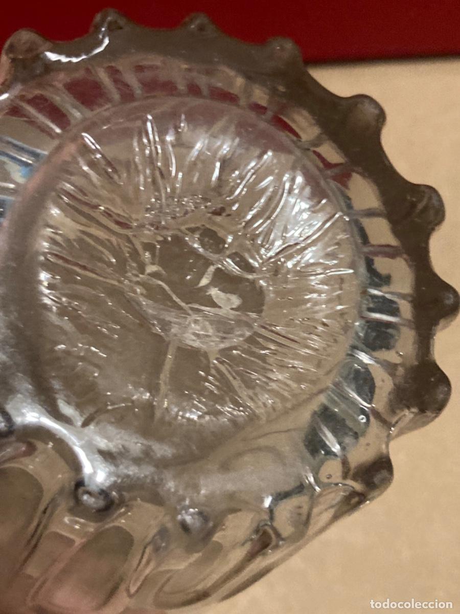 Antig&uuml;edades: Pareja de vasos de Cristal de La Granja - Foto 11