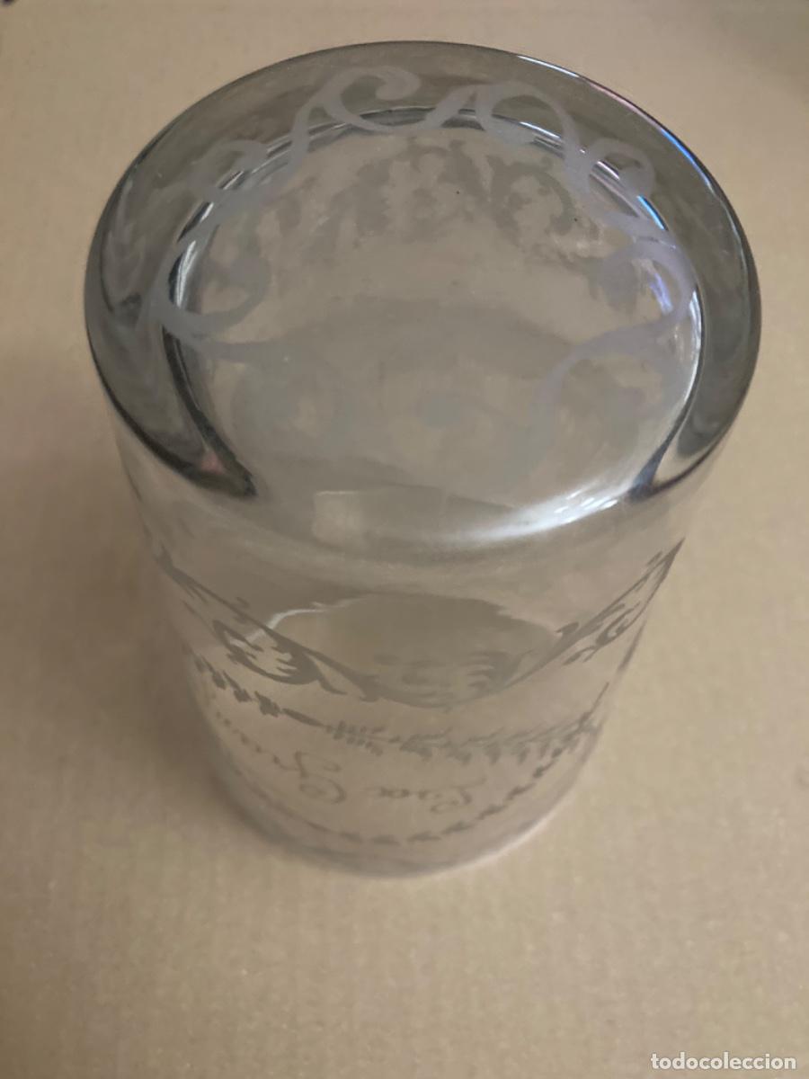 Antig&uuml;edades: Pareja de vasos de Cristal de La Granja - Foto 13