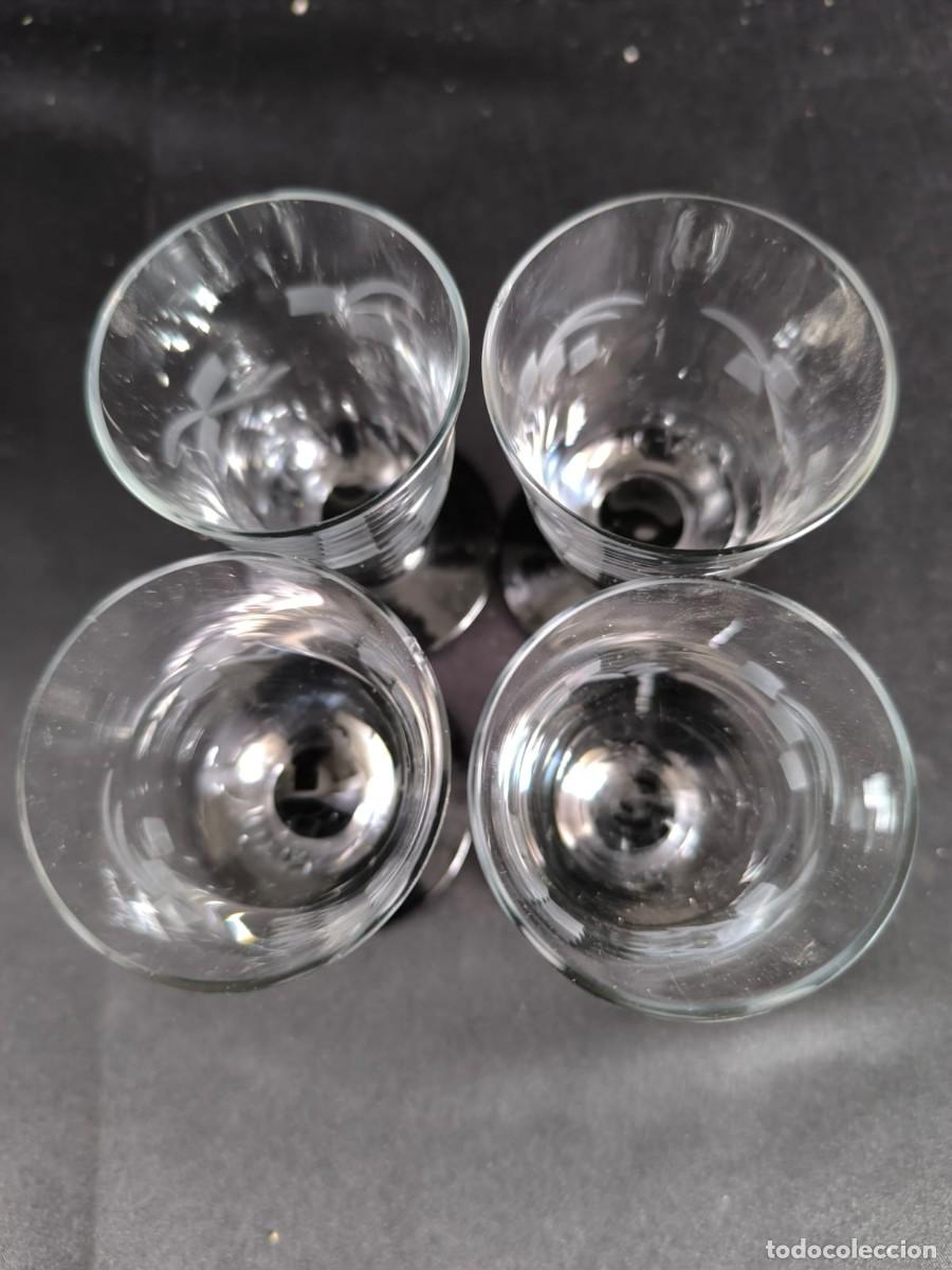 Antig&uuml;edades: copas de cristal grabado - Foto 4