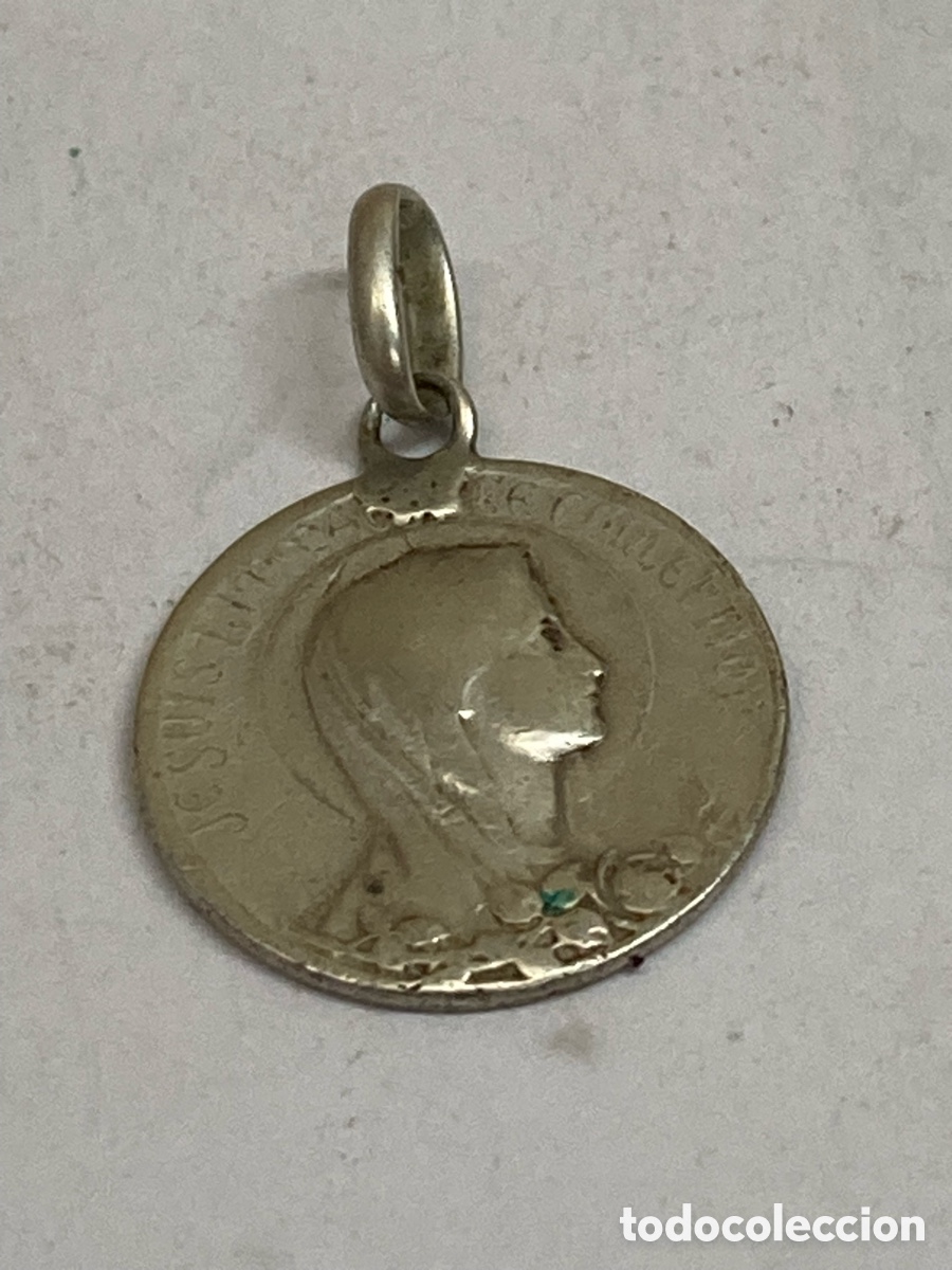Antig&uuml;edades: Medalla de plata religiosa/C249 - Foto 1