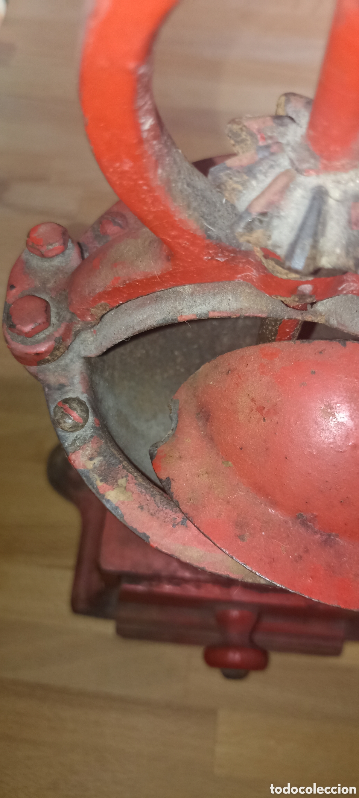 Antig&uuml;edades: Molinillo de caf&eacute; Elma rojo - Foto 5