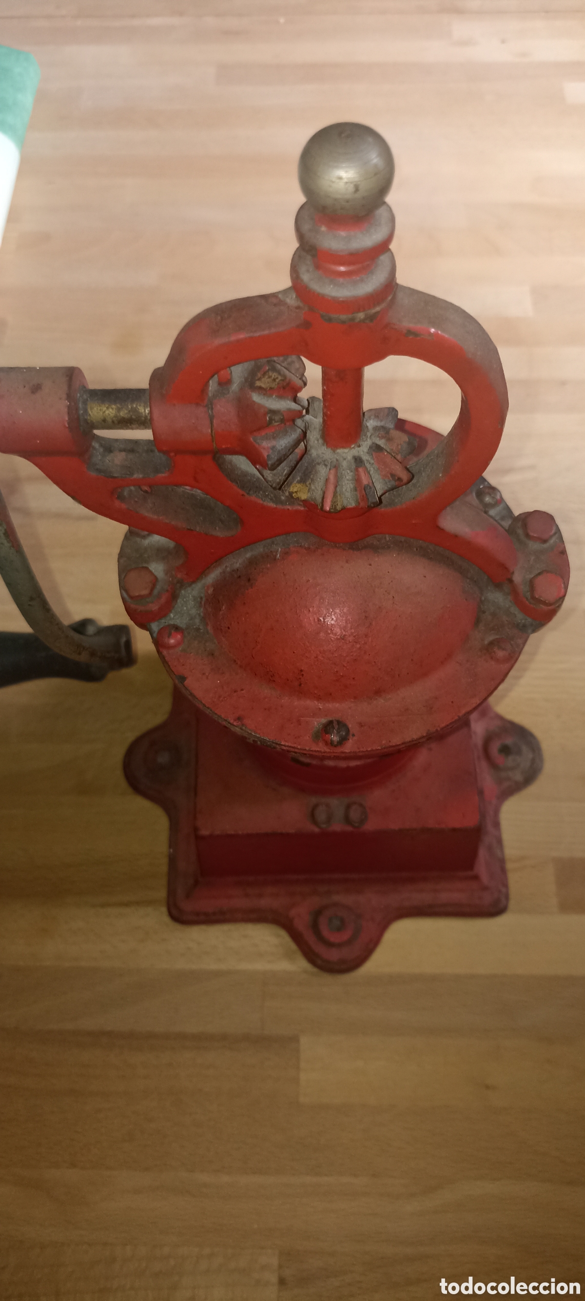 Antig&uuml;edades: Molinillo de caf&eacute; Elma rojo - Foto 6