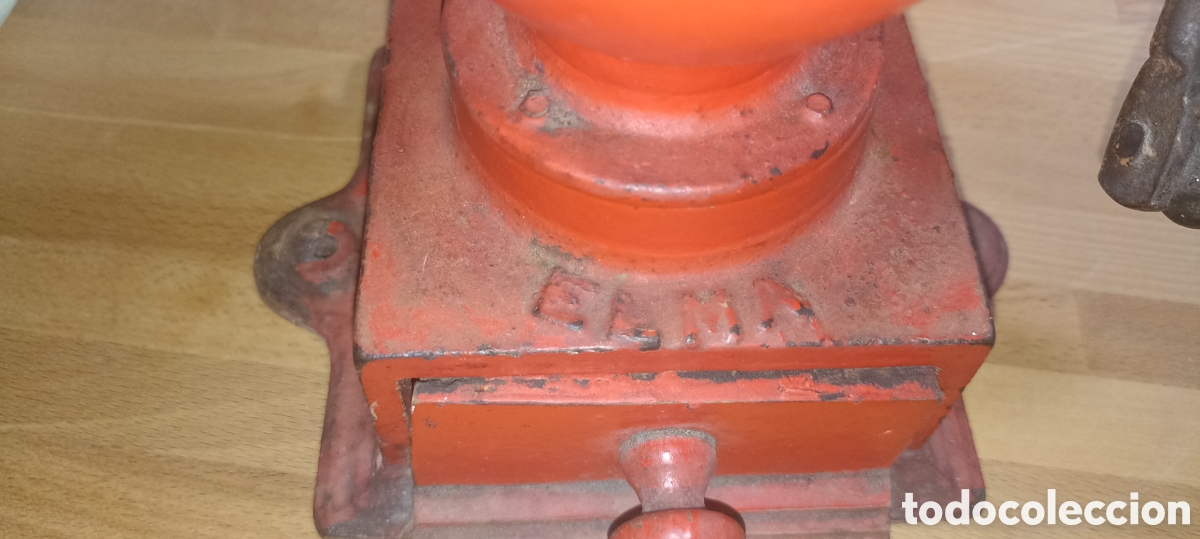 Antig&uuml;edades: Molinillo de caf&eacute; Elma rojo - Foto 9