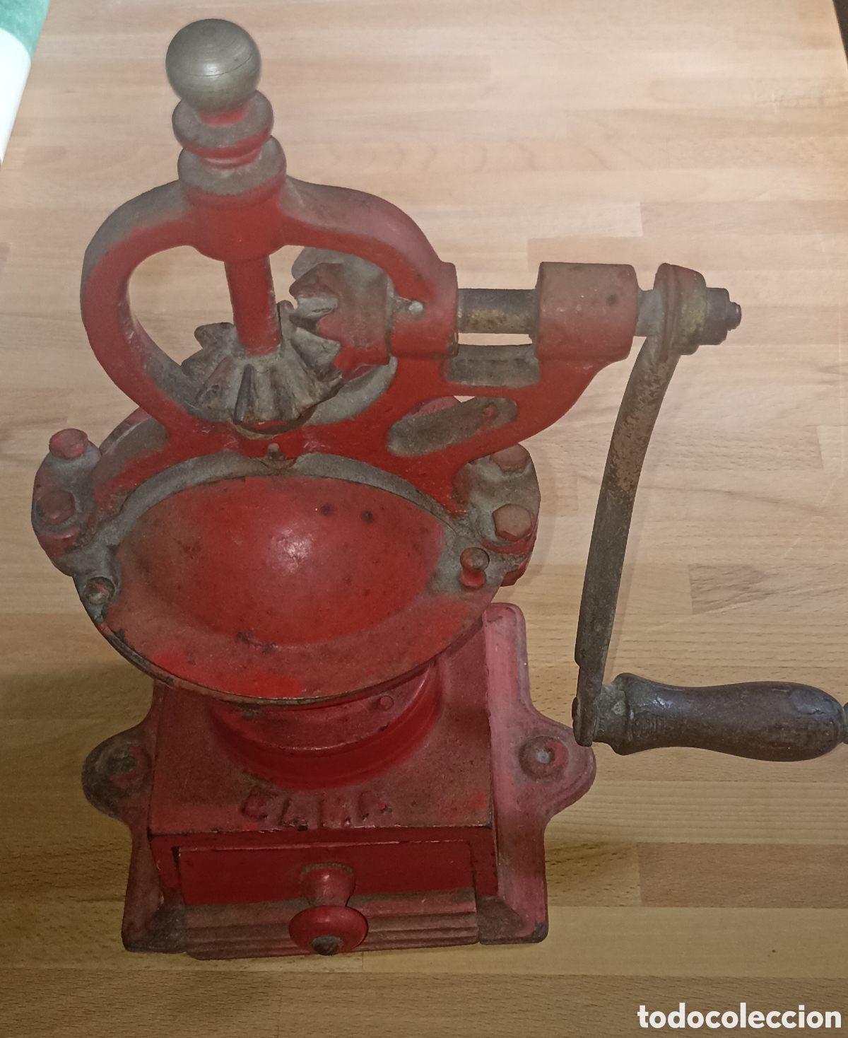 Oggetti Antichi: Molinillo de caf&eacute; Elma rojo