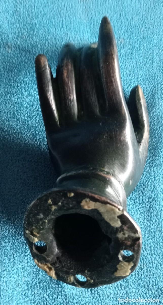 Antig&uuml;edades: MANO DE BRONCE DE RITUAL - Foto 4