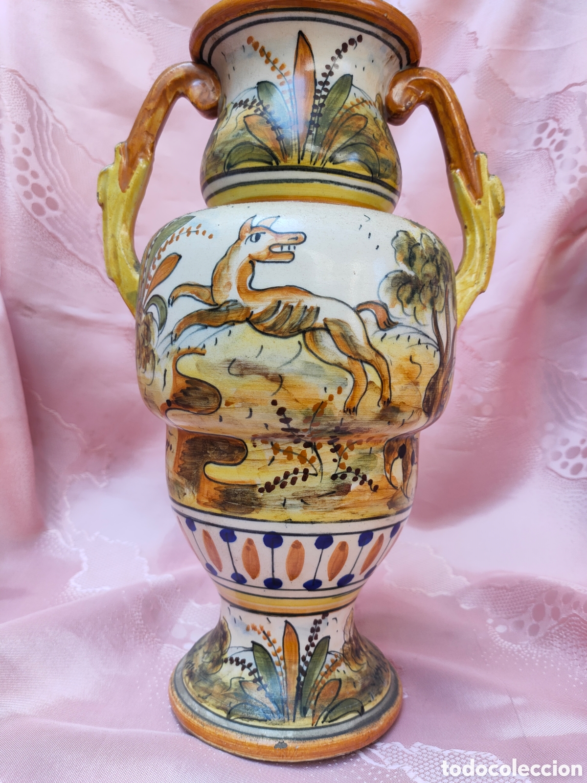 Antig&uuml;edades: PRECIOSO JARR&Oacute;N DE TALAVERA - Foto 2