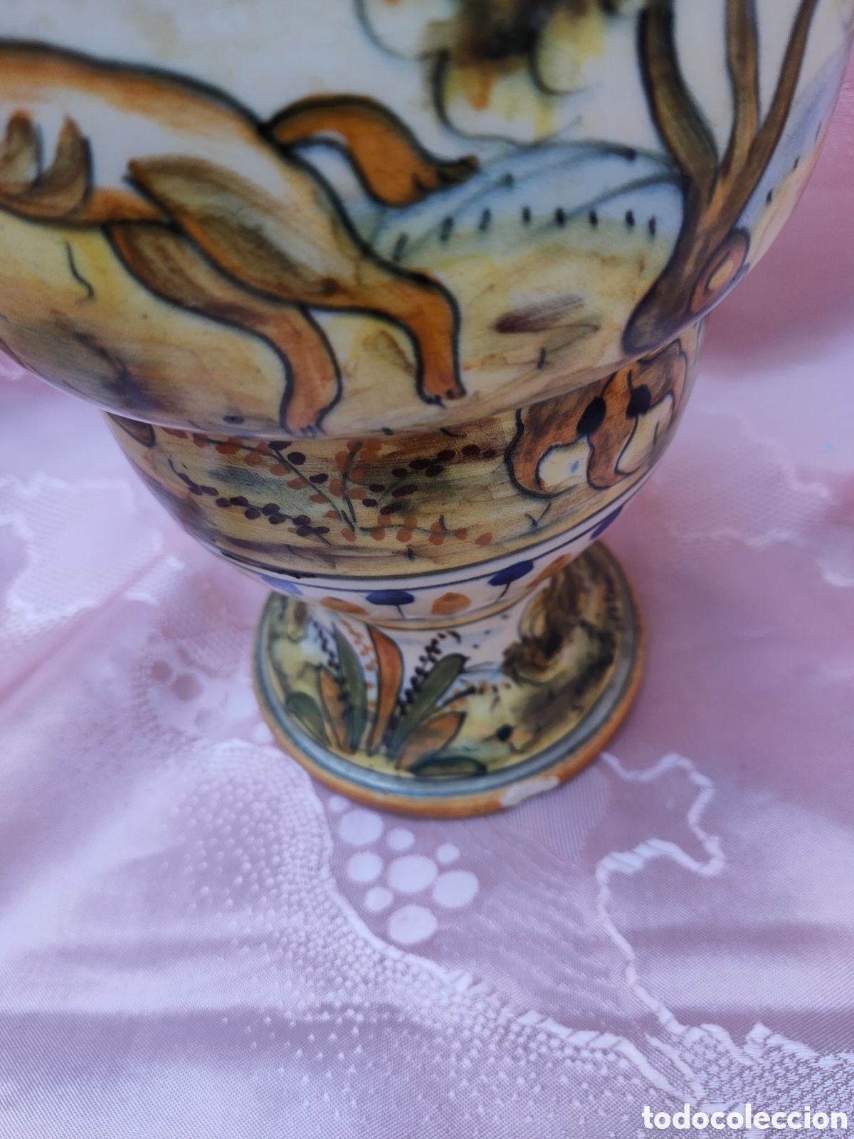 Antig&uuml;edades: PRECIOSO JARR&Oacute;N DE TALAVERA - Foto 3
