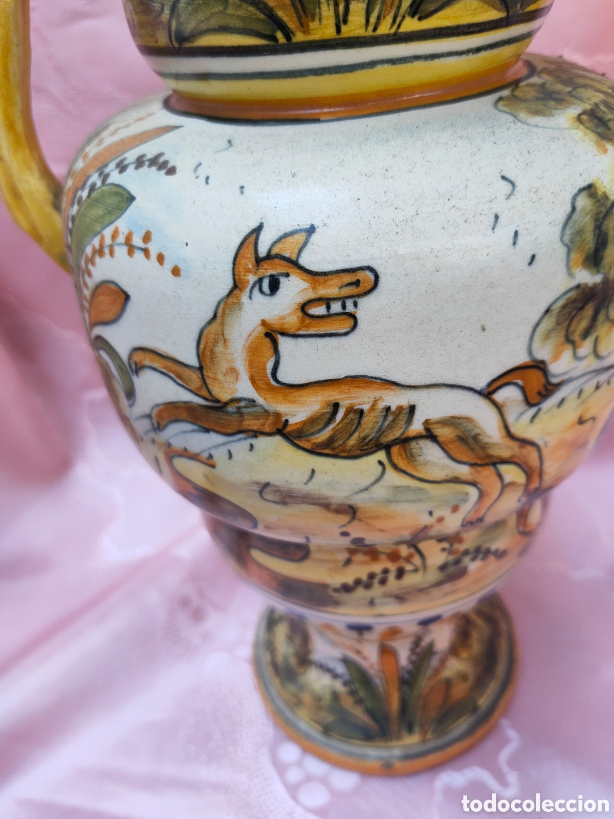 Antig&uuml;edades: PRECIOSO JARR&Oacute;N DE TALAVERA - Foto 4
