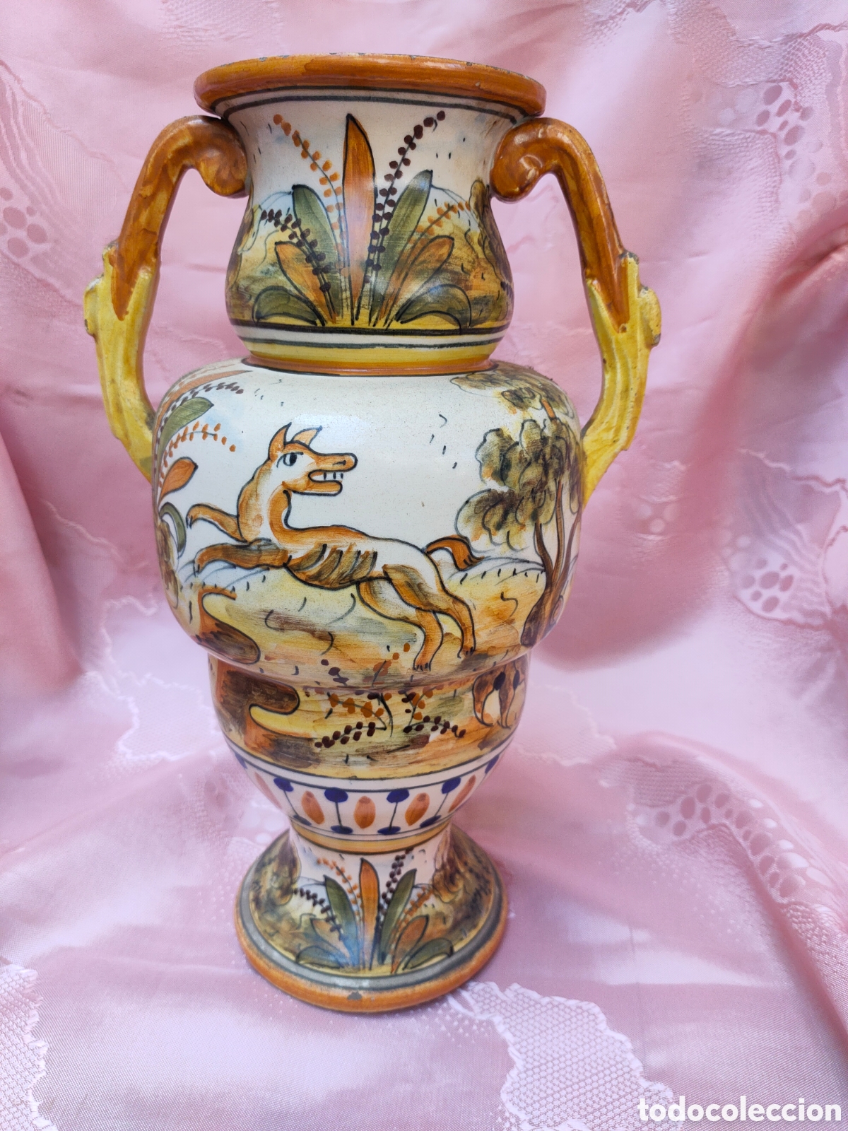 Antig&uuml;edades: PRECIOSO JARR&Oacute;N DE TALAVERA - Foto 7