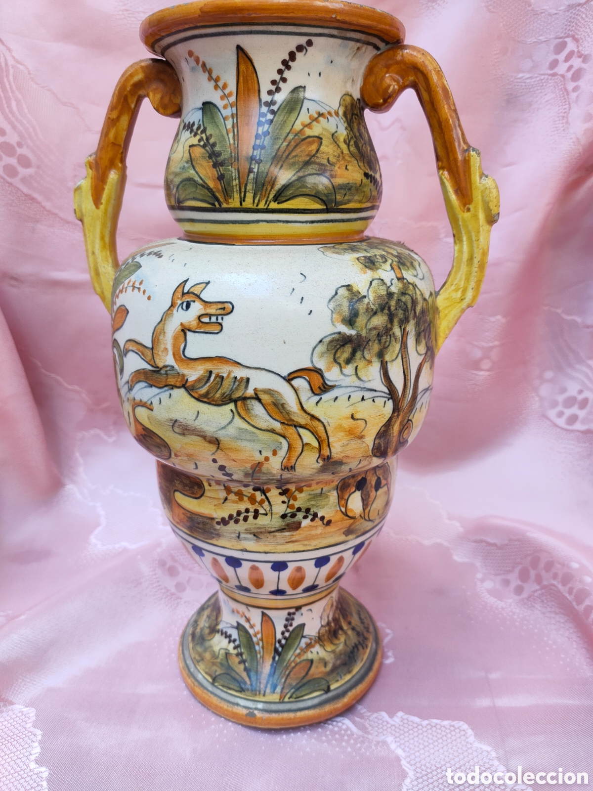 Antig&uuml;edades: PRECIOSO JARR&Oacute;N DE TALAVERA - Foto 8