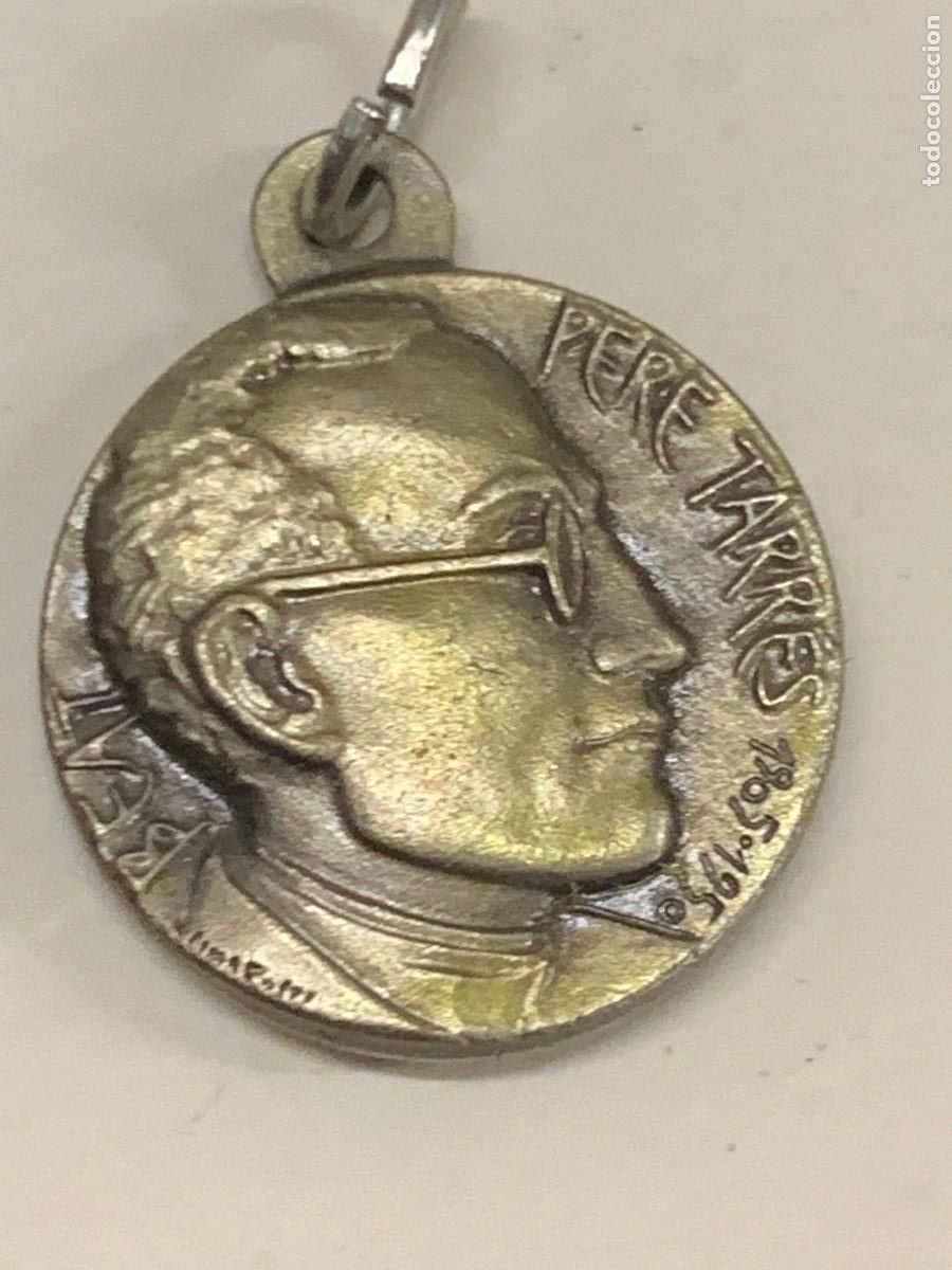Antiquit&eacute;s: Antigua medalla del beat, beato, Pere Tarres. Mide unos 1,7 cms