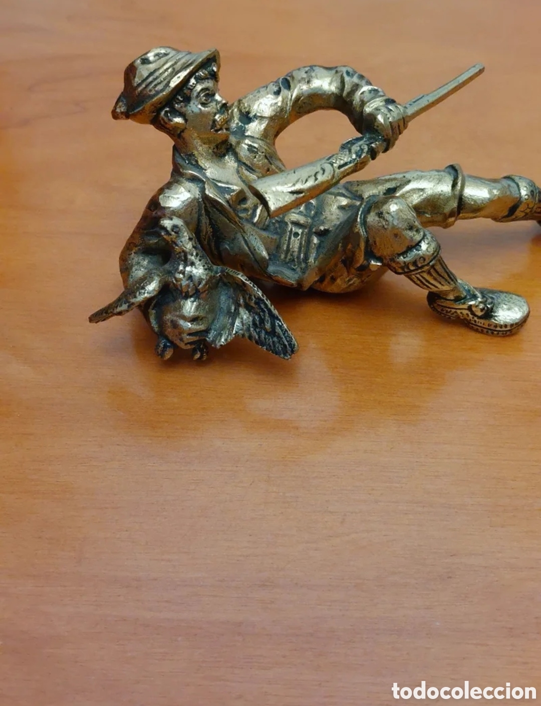 Antig&uuml;edades: Cazador de bronce vintage - Foto 3