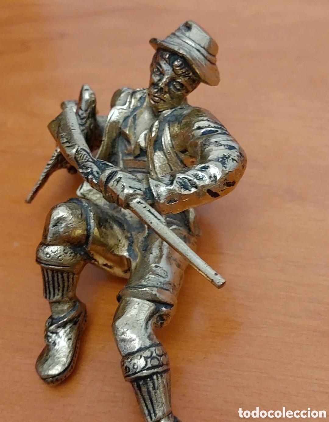 Antig&uuml;edades: Cazador de bronce vintage - Foto 4