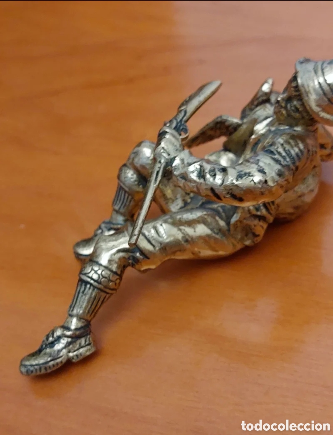 Antig&uuml;edades: Cazador de bronce vintage - Foto 5