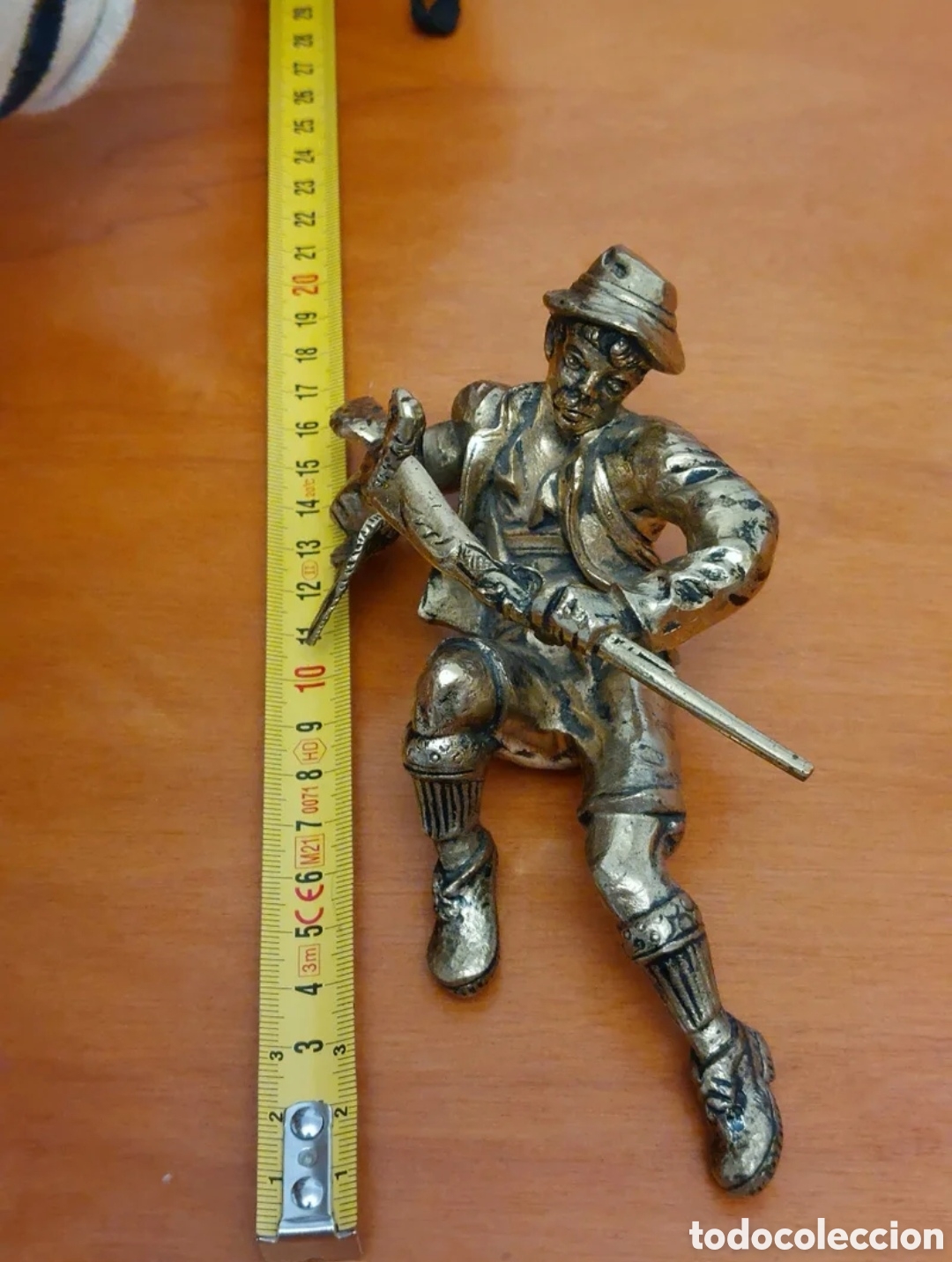 Antig&uuml;edades: Cazador de bronce vintage - Foto 7