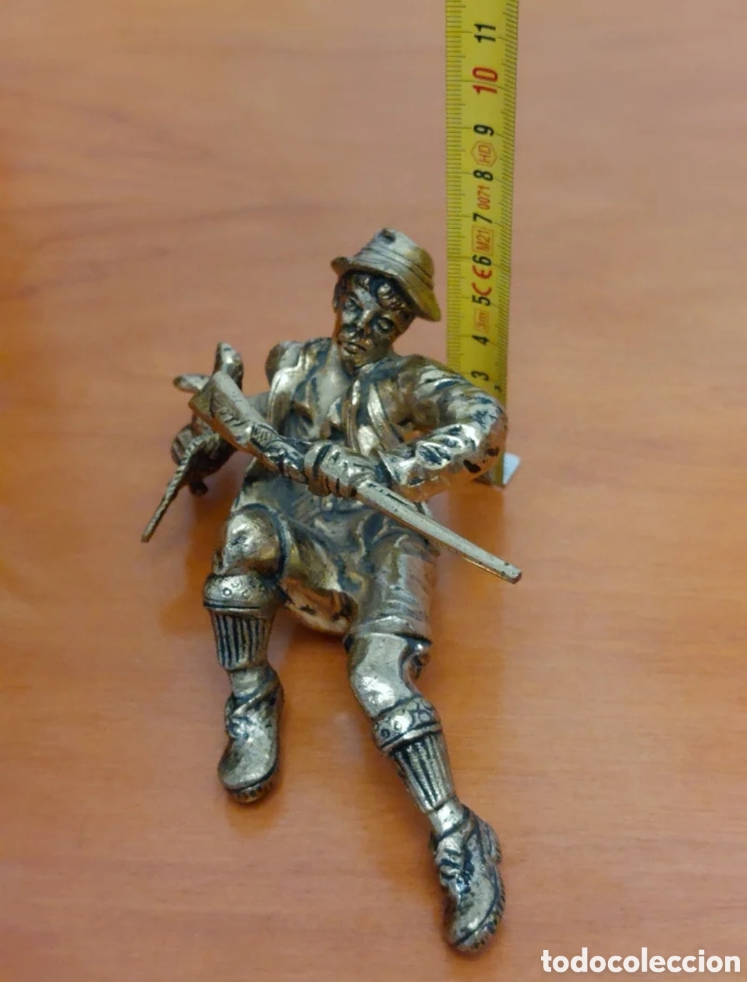 Antig&uuml;edades: Cazador de bronce vintage - Foto 10